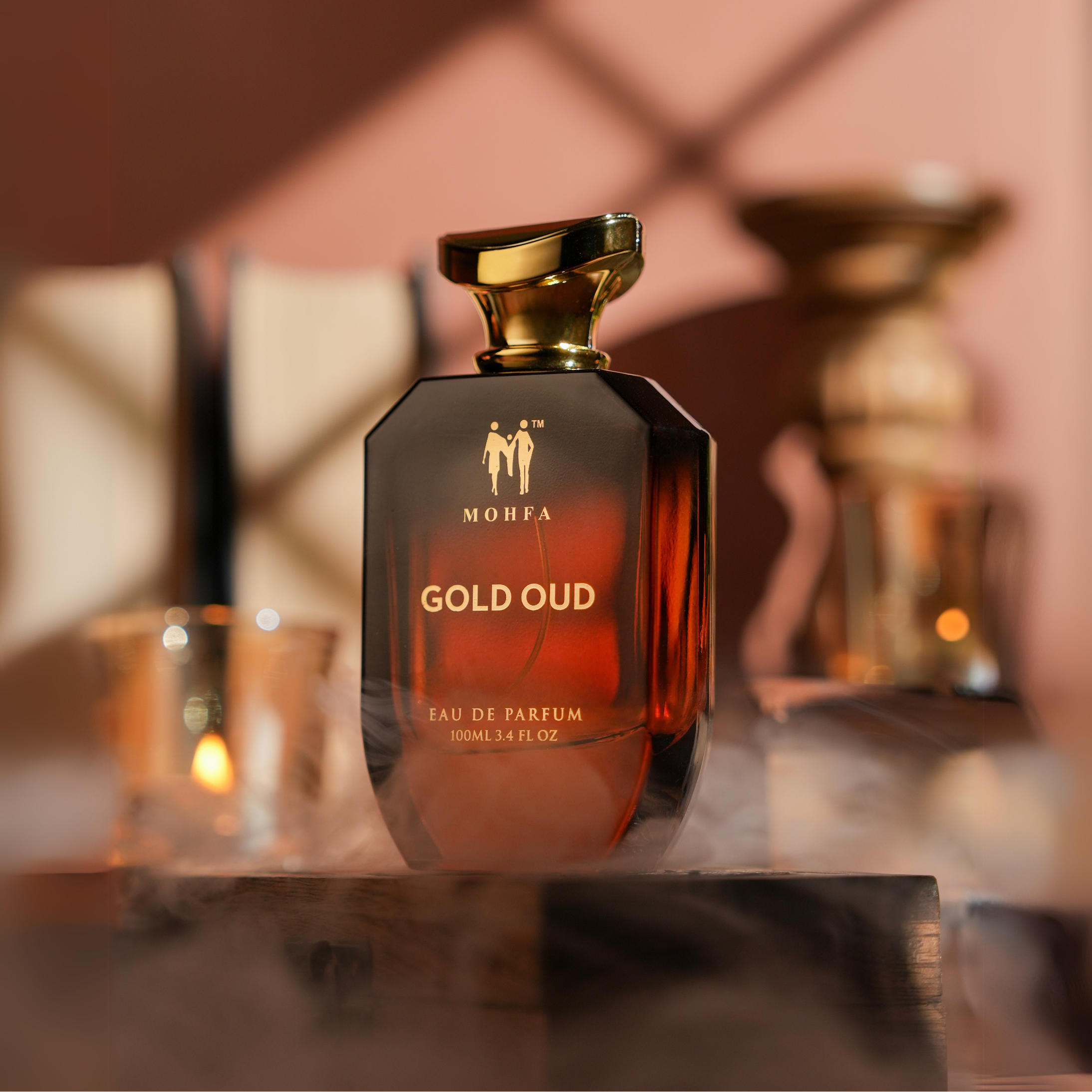 MOHFA Gold Oud Luxury Perfume for Men